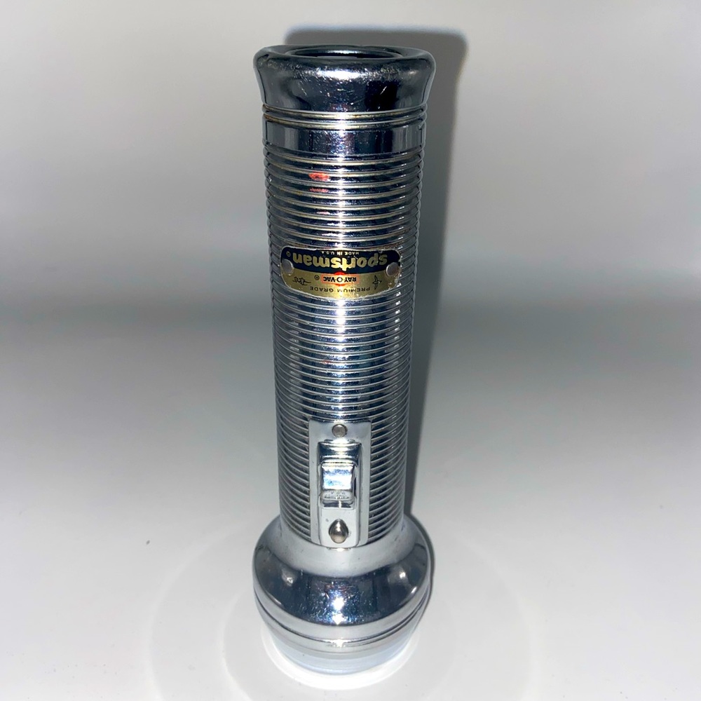 Vintage Ray-O-Vac Sportsman Flashlight